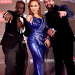 Suzan Negm ElDein Instagram - من تلك الليلة الاستثنائية للميوريكس دور وإعلان التعاون مع الشركة العالمية @takebackthemic والتفاصيل لاحقاً انشاءالله #الله_ولي_التوفيق Thanks to: Stylist @nabilajadallah Dress @ziadnakad Makeup @maissa_hasoun Hair @mikehamdan470 Jewellery @adaliz.jewellery #suzannajmaldeen @suzannajmaldeen #syria #dubai @murexdor Atlantis, The Palm