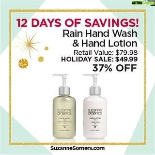 Suzanne Somers Instagram - It’s Day 3 of 12 DAYS OF SAVINGS! We have your holiday shopping covered with great deals! (Link in bio)