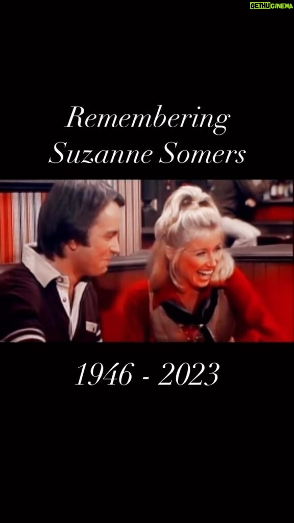 Suzanne Somers Instagram - We love you Chrissy ✨👼✨ 🎥 @flash_rewind #tbt❤️ #tbt #tb