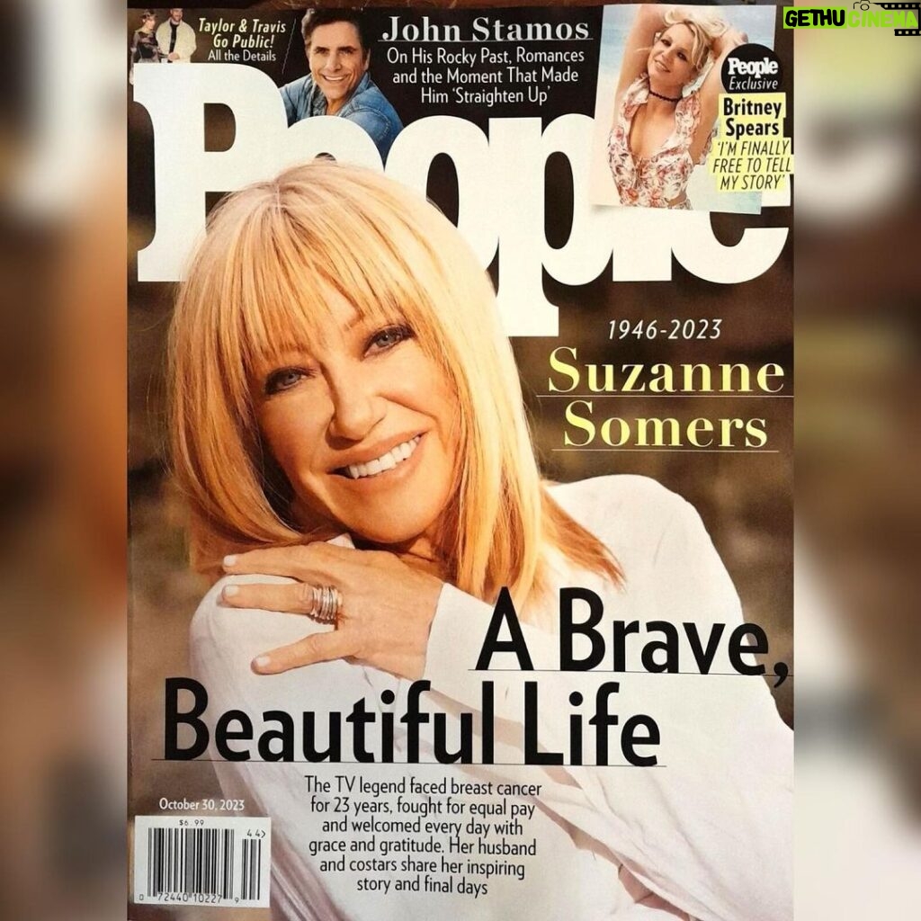 Suzanne Somers Instagram - Thank you @people for the beautiful cover story on Suzanne (available now at newsstands). Indeed, A Brave, Beautiful Life. ✨🌟✨