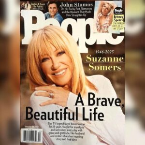 Suzanne Somers Instagram - Thank you @people for the beautiful cover story on Suzanne (available now at newsstands). Indeed, A Brave, Beautiful Life. ✨🌟✨