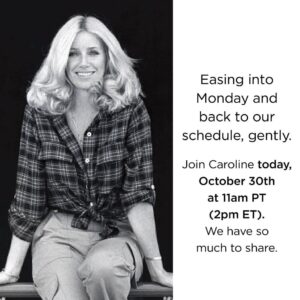 Suzanne Somers Instagram - Join @carolinesomers and @violetsomers today as we ease back to our schedule, 10/30 at 11am PT (2pm ET) on IGTV & Facebook LIVE ✨💛✨