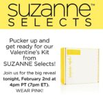 Suzanne Somers Instagram - We’re revealing this month’s SUZANNE Selects Box just in time for Valentine’s Day on TODAY’S 2/2 IGTV + Facebook LIVE at 4pm PT (7pm ET)! Ready to pucker up for our special Valentine’s Kit?