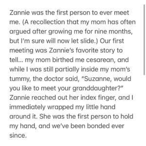 Suzanne Somers Instagram - I love you forever Zannie, my different kind of grandma ❤️