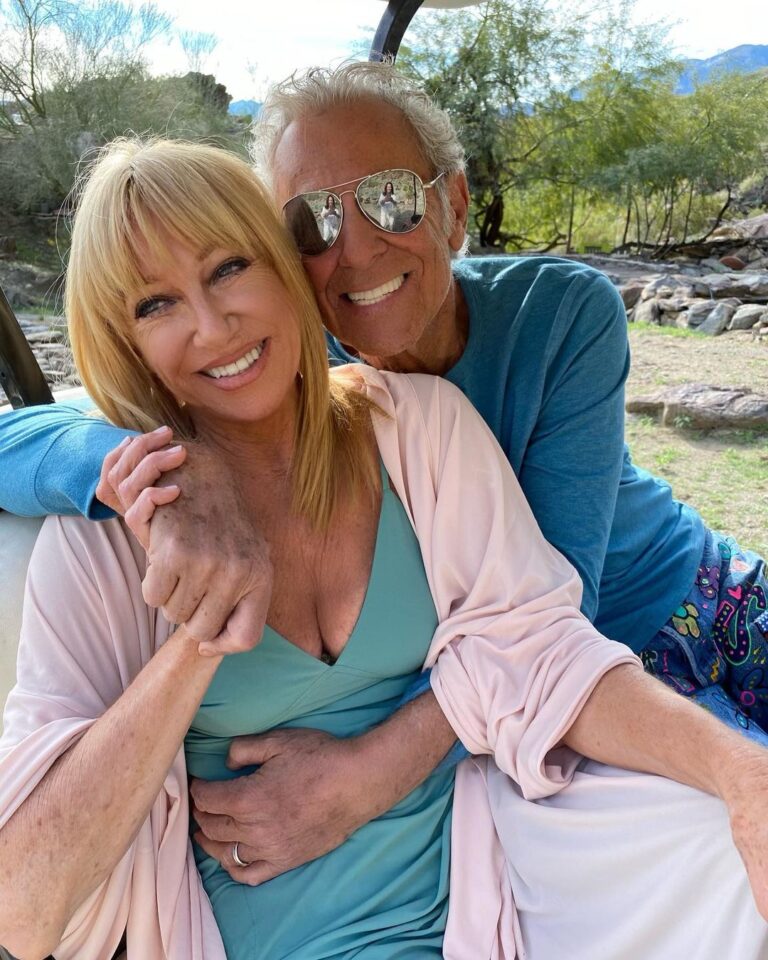 Suzanne Somers Instagram - LOVE THERE IS NO VERSION OF THE WORD LOVE THAT IS APPLICABLE TO SUZANNE. THE CLOSEST VERSION IN WORDS ISN’T EVEN CLOSE. IT’S NOT EVEN A FRACTION OF A FRACTION OF A FRACTION. UNCONDITIONAL LOVE DOES NOT DO IT. I’LL TAKE A BULLET FOR YOU DOESN’T DO IT. I WEEP WHEN I THINK ABOUT MY FEELINGS FOR YOU. FEELINGS… THAT’S GETTING CLOSE, BUT NOT ALL THE WAY. 55 YEARS TOGETHER, 46 MARRIED AND NOT EVEN ONE HOUR APART FOR 42 OF THOSE YEARS. EVEN THAT DOESN’T DO IT. EVEN GOING TO BED AT 6 O’CLOCK AND HOLDING HANDS WHILE WE SLEEP DOESN’T DO IT. STARING AT YOUR BEAUTIFUL FACE WHILE YOU SLEEP DOESN’T DO IT. I’M BACK TO FEELINGS. THERE ARE NO WORDS. THERE ARE NO ACTIONS. NO PROMISES. NO DECLARATIONS. WE ARE ONE. I AM IN LOVE WITH YOU, MY BEAUTIFUL SUZANNE, FOR ALL OF ETERNITY. ALAN
