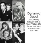 Suzanne Somers Instagram - Tune in to TODAY’S 2/12 IGTV + Facebook LIVE at 11am PT (2pm ET) for a show all about our favorite dynamic duos!! See you there!