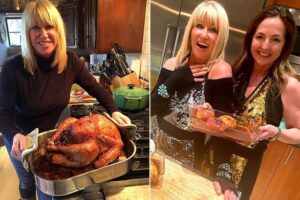 Suzanne Somers Instagram - Thank you @people for sharing our Thanksgiving family traditions. Suzanne always made the holiday so special and we will all be together keeping her traditions alive. (Link to article in bio)