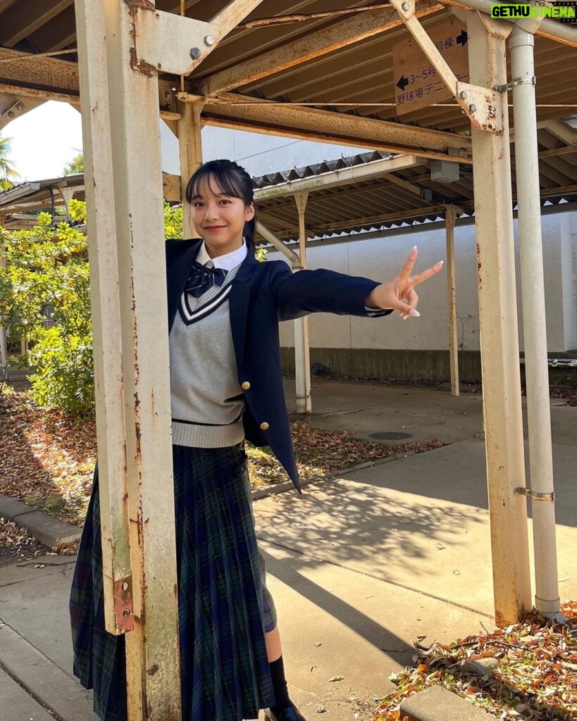 Suzu Yamanouchi Instagram - 久しぶりの制服🫶 現役の高校生たちとZEV特別出張授業受けてきました！！ 沢山のパワーをありがとうございました☺️