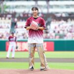 Suzu Yamanouchi Instagram - 始球式楽しかったー！！！ 次は絶対届くように投げます！！！！！！！！ #楽天イーグルス