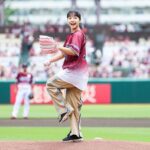 Suzu Yamanouchi Instagram - 始球式楽しかったー！！！ 次は絶対届くように投げます！！！！！！！！ #楽天イーグルス