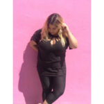 Suzy Antonyan Instagram - Rules for being hipster 101: 1. Find a pink wall 2. Take a picture & pretend you’re looking for something 3. Tag Hollywood, California 📷 Photo creds: @christina_palyan