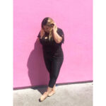 Suzy Antonyan Instagram - Rules for being hipster 101: 1. Find a pink wall 2. Take a picture & pretend you’re looking for something 3. Tag Hollywood, California 📷 Photo creds: @christina_palyan