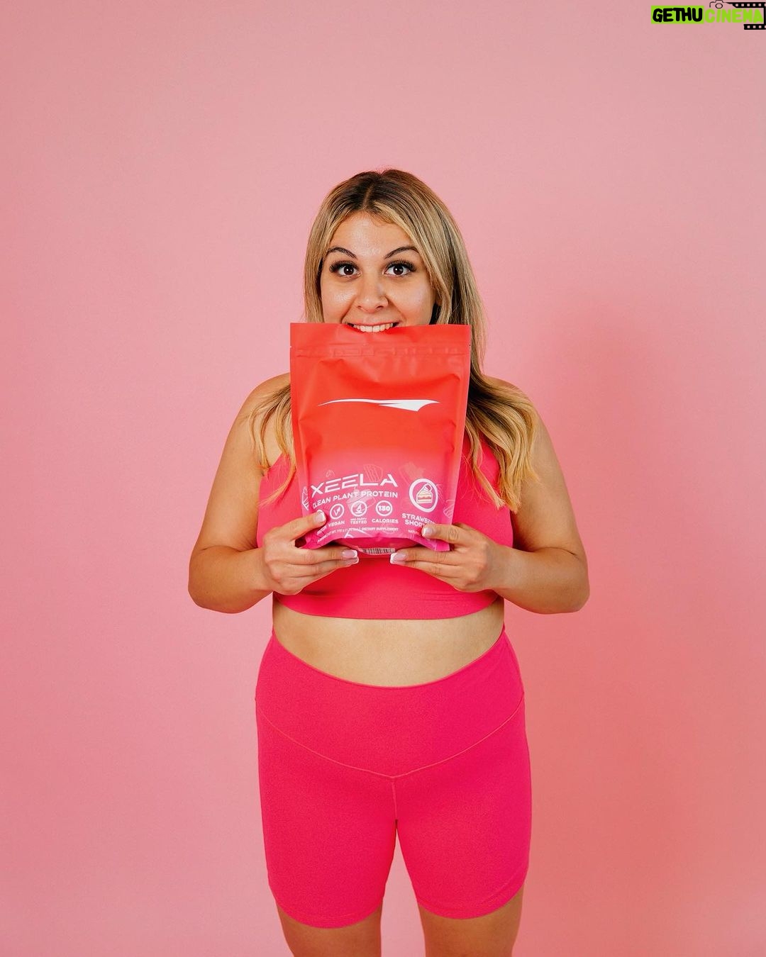 Suzy Antonyan Instagram - With the release of Episode 1 of @suzyantonyan documentary, we’re excited to announce we are coming out with our new protein flavor Strawberry Shortcake!! 🍓🍰🙌 Add XEELA® Strawberry Shortcake Protein to your fitness regimen starting August 15th!! 💪👏 Head to our youtube channel to watch Suzy’s first episode! 📣