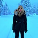 Svetlana Loboda Instagram - I love the sound of snow crunching underfoot .. 3 magical days….🌲❄️ Lapland