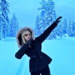 Svetlana Loboda Instagram - I love the sound of snow crunching underfoot .. 3 magical days….🌲❄️ Lapland