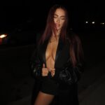 Sydney Paight Instagram - Playing with fire @prettylittlething @naomi #PLTbyNaomi Los Angeles, California