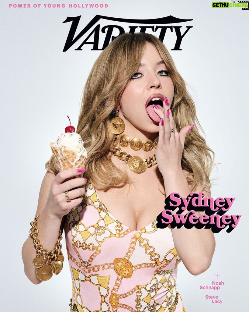 Sydney Sweeney Instagram - honored to be one of @variety power of young Hollywood this year 🍦