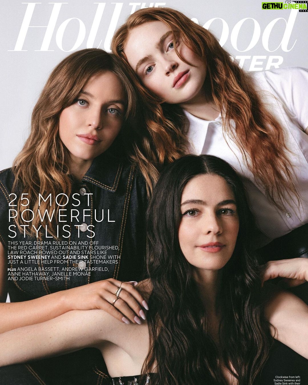 Sydney Sweeney Instagram - thank you @hollywoodreporter for sharing how special my fellow candy addict @mollyddickson is with the world ♥️ @sadiesink_ and I love you and will cherish this moment forever 🥹