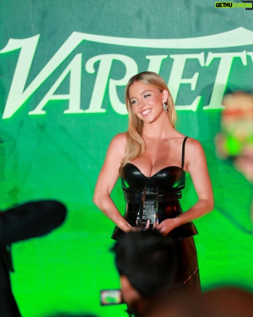 Sydney Sweeney Instagram - 🖤 @variety thank you for including me in the class of 2023, it was such a great night! and also i just wanna thank my incredible team who've been by my side since day one, and my fellow cast mates who are like family now :) got so much love and appreciation for all of you