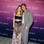Sydney Sweeney Instagram – a new york night with my @armanibeauty friends and family 💜💗 celebrating the my way pop up :) #ArmaniMyWay #IAmWhatILive