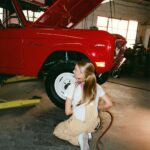 Sydney Sweeney Instagram - a day with @ford, my cars, and tank ♥️