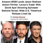 Sylvester Stallone Instagram – This is gonna be good, and the beginning of a exciting new character!