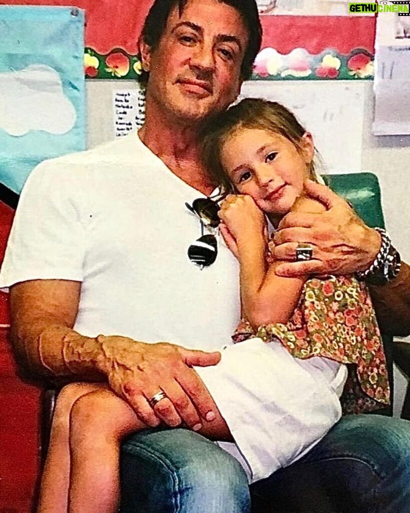 Sylvester Stallone Instagram - Happy 21st birthday to our wonderful daughter, Scarlet! You bring pure joy into our lives!