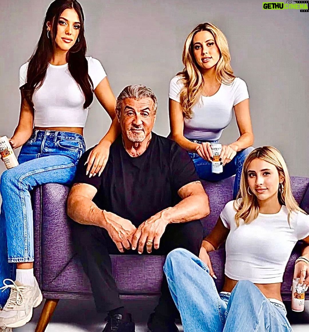 Sylvester Stallone Instagram - Everyone should try a chilled can of the new TIGER EYE COFFEE ! GREAT WAY to start your day ! TO PURCHASE Go to @gopuff. @tigereyecoffee