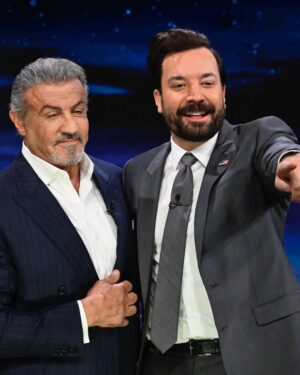 Sylvester Stallone Instagram - The TONIGHT SHOW @jimmyfallon @toddowyoung Watch it tonight !