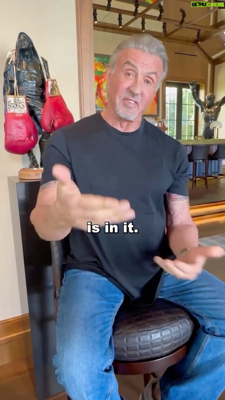 Sylvester Stallone Instagram - SLY is out Friday and I am very proud of it…Can not wait for you to see it 11/3 on @netflix