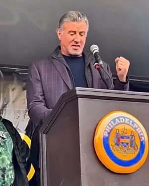 Sylvester Stallone Instagram - ROCKY DAY IN PHILLY !! I want to thank all the wonderful people that made this event possible. You are incredible!