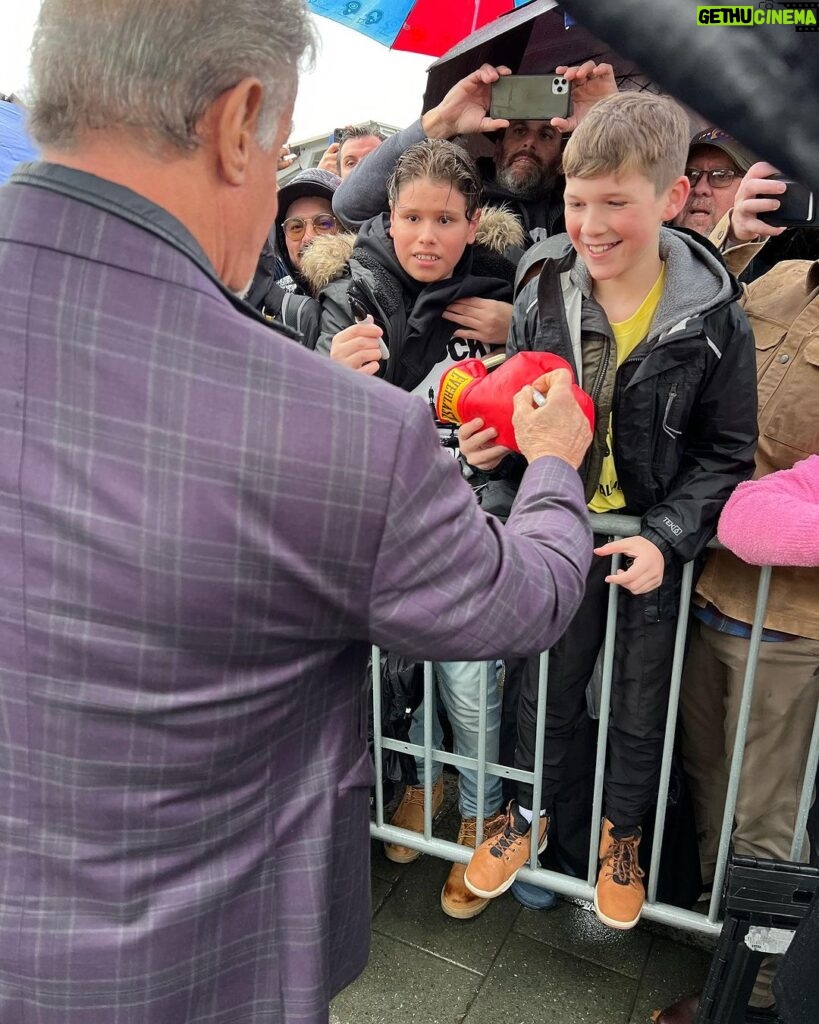 Sylvester Stallone Instagram - ROCKY DAY IN PHILLY !! I want to thank all the wonderful people that made this event possible. You are incredible!