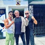 Sylvester Stallone Instagram - At the Fortune boxing gym with talented athlete and actor, Frank Grillo and of course, my brother, Frank, the Tank @frank.stallone @frankgrillo1 @fortunegymboxing
