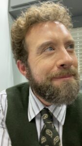 T.J. Thyne Instagram - On set. A familiar face I adore 😊😊