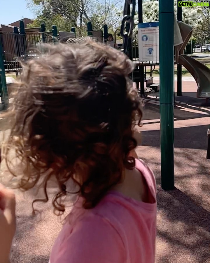 T.J. Thyne Instagram - To that little kid in all of us: smile, play, be easy, fly! 😀☀️ A Day At The Park with Olive & her Uncle TJ 😊