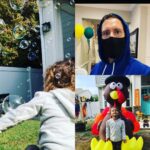 T.J. Thyne Instagram – May you have a safe & thrilling day filled with bubbles of joy and belly’s of laughter & food! 😀 Regardless of where or how or with whom this 2020 year, have a very Happy Thanksgiving from me and my little niece! 🦃🍁🍽
