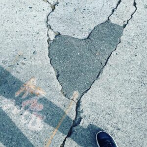 T.J. Thyne Instagram - Love Is All Around Series continues ❤️. While Strollin the streets. It’s everywhere, if you simply glance. Like...everywhere!☺️