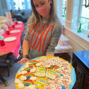 T.J. Thyne Instagram - My Niece & I had a Birthday Month (we are basically the same age. What? 😂) Thanks so much for all the lovely messages! Sendin love back at ya! 😊🌈☀️🌸🎊