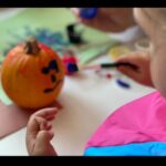 T.J. Thyne Instagram – Gettin ready for Halloween with Sweet Niece Olive 🎃 🎨 🖌 🗳