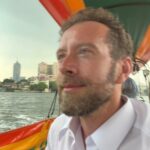 T.J. Thyne Instagram – ☺️. Ah, Bangkok 😀🌸