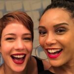 Taís Araújo Instagram - São muitos anos juntas, muitas histórias, muitas conquista, muito companheirismo, muito respeito e muito, muito amor! Lele do meu ❤️, te desejo o melhor desse mundo todinho, seja feliz e sorria, sorria muito @leandraleal !