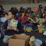 Taapsee Pannu Instagram - Bringing them a step closer towards knowing about the land they belong to. Thank you @ranadaggubati and your team at @amarchitrakatha for being so forthcoming in sending across these stories, folklore for the girls. It will help them grow wiser :) @nanhikali