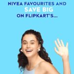 Taapsee Pannu Instagram – Don’t miss out on the biggest sale, get your hands on my favourite NIVEA products at upto 50% off only on the Flipkart Big Billion days sale #Skincare#NIVEA #TheBigBillionDays #SalePriceLive #NaamHiKaafiHai