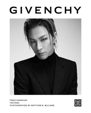 Taeyang Instagram - #givenchyfw23 🤍
@matthewmwilliams
@givenchy