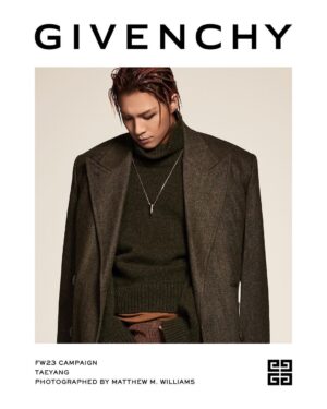 Taeyang Instagram - #givenchyfw23 🤍
@matthewmwilliams
@givenchy