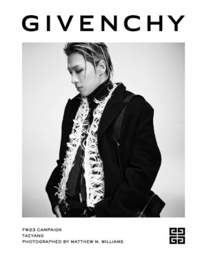 Taeyang Instagram - #givenchyfw23 🤍
@matthewmwilliams
@givenchy