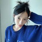 Taeyeon Instagram - 🫐 이런색을뭐라고하지