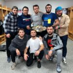 Tagir Ulanbekov Instagram - Абдулманапа Магомедовича нету с нами , но его удел и наследие будет жить☝🏻 Исторический день для нашей команды , пояс едет домой ! #alhamdulillah