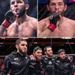 Tagir Ulanbekov Instagram - Tagir Ulanbekov channeled the champ after his win 🤫 Stream #UFC296 on ESPN2 and ESPN+ 🍿 T-Mobile Arena