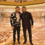 Tagir Ulanbekov Instagram - Интересное времяпровождение с братом. Репит когда будет ? @khabib_nurmagomedov 😃 Emirates Palace Abu Dahbi UAE